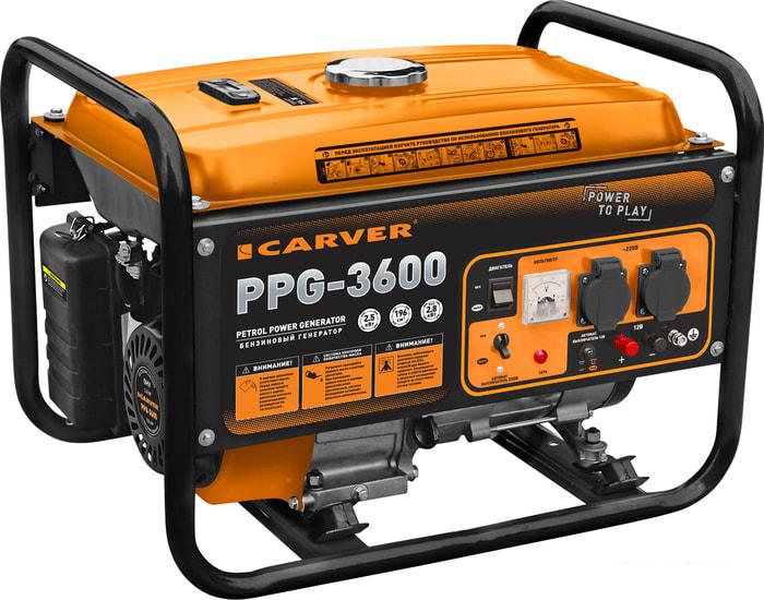 Бензиновый генератор Carver PPG-3600 - фото