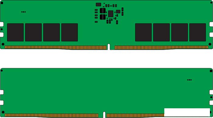 Оперативная память Kingston ValueRam 2x16ГБ DDR5 5600 МГц KVR56U46BS8K2-32 - фото