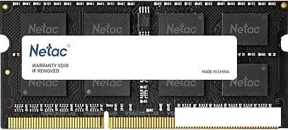 Оперативная память Netac Basic 8GB DDR3 SODIMM PC3-12800 NTBSD3N16SP-08 - фото