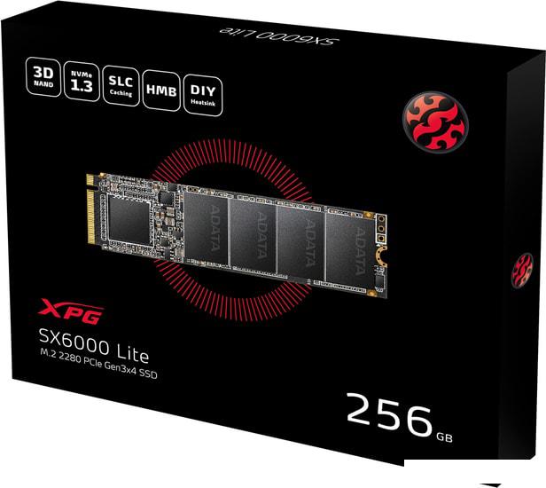 SSD A-Data XPG SX6000 Lite 256GB ASX6000LNP-256GT-C - фото