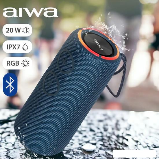 Беспроводная колонка Aiwa PAS-H200 (темно-синий) - фото