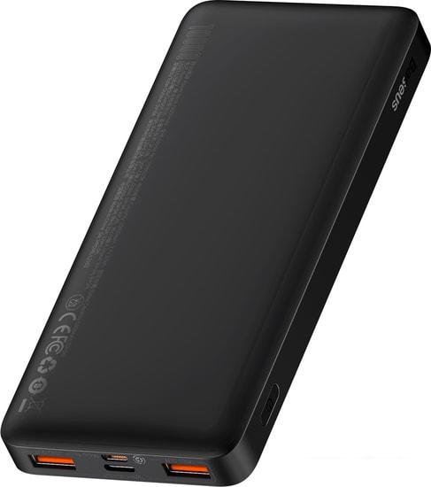 Портативное зарядное устройство Baseus Bipow Digital Display PPDML-L01 10000mAh (черный) - фото