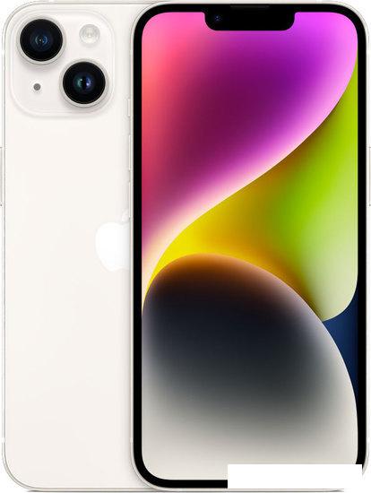 Смартфон Apple iPhone 14 512GB (звездный) - фото