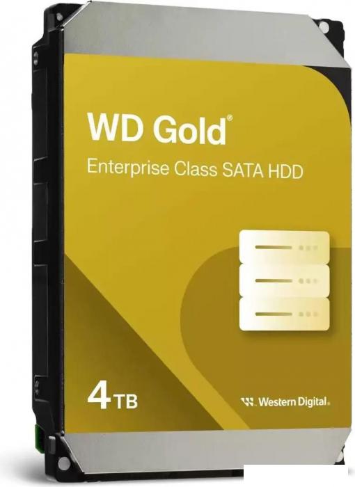 Жесткий диск WD Gold 4TB WD4004FRYZ - фото