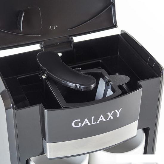 Капельная кофеварка Galaxy GL0708 (черный) - фото