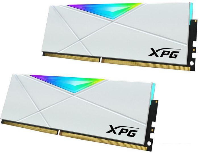 Оперативная память ADATA XPG Spectrix D50 RGB 2x16GB DDR4 PC4-33000 AX4U413316G19J-DW50 - фото