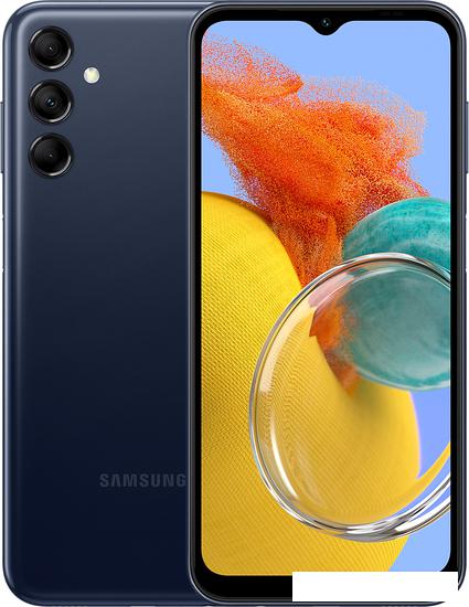 Смартфон Samsung Galaxy M14 SM-M146B/DSN 4GB/128GB (темно-синий) - фото