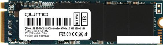 SSD QUMO Novation M2 NVMe 1TB Q3DT-1TSY-NM2 - фото