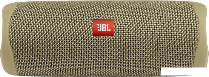 Беспроводная колонка JBL Flip 5 (песочный) - фото