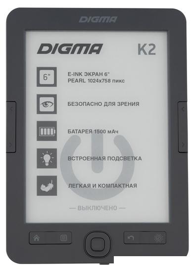 Электронная книга Digma K2 - фото