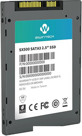 SSD Biwin SX500 512GB 52S3A9Q#G - фото