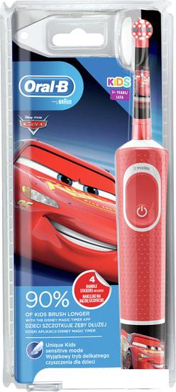 Электрическая зубная щетка Braun Oral-B Kids Cars D100.413.2K - фото