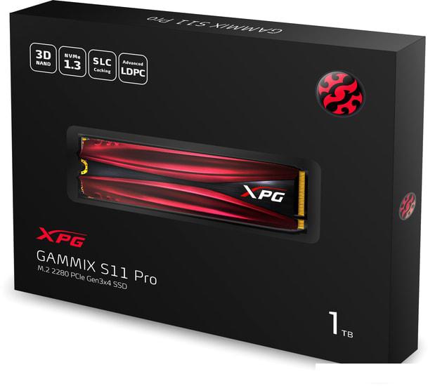 SSD A-Data GAMMIX S11 Pro 1TB AGAMMIXS11P-1TT-C - фото