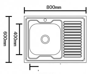 Кухонная мойка Stellar S98060LD - фото