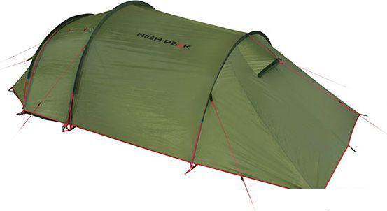 Треккинговая палатка High Peak Falcon 3 LW (Pesto/красный) - фото