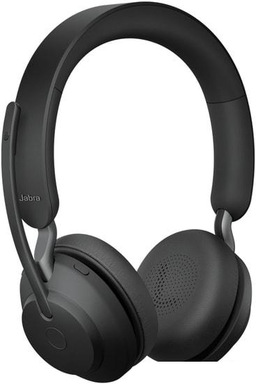 Наушники Jabra Evolve2 65 MS Stereo USB-A Desk (черный) - фото