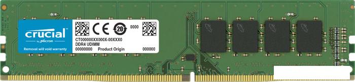 Оперативная память Crucial 16GB DDR4 PC4-25600 CT16G4DFRA32A - фото