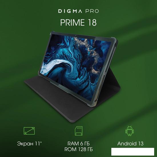 Планшет Digma Pro PRIME 18 6GB/128GB (графит) - фото