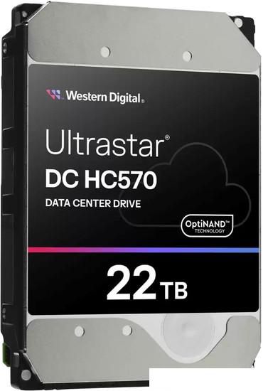 Жесткий диск WD Ultrastar DC HC570 22TB WUH722222ALE6L4 - фото