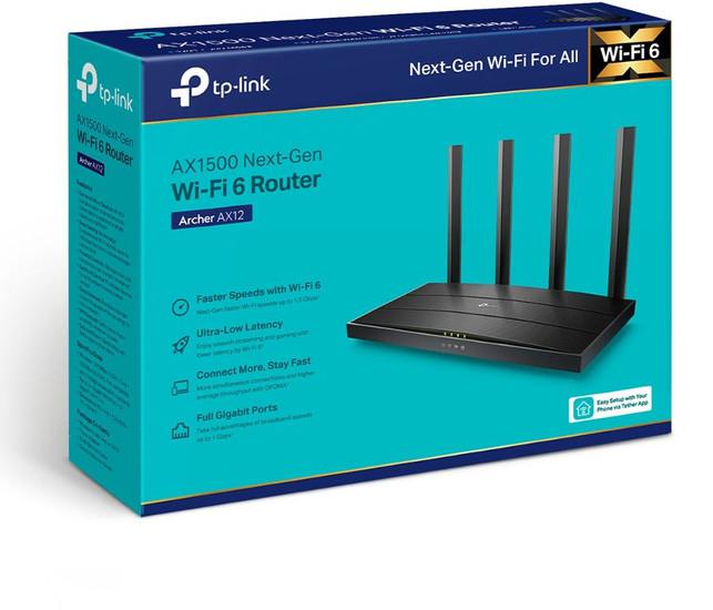 Wi-Fi роутер TP-Link Archer AX12 - фото