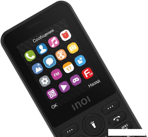 Мобильный телефон Inoi 289 (черный) - фото