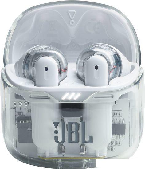 Наушники JBL Tune Flex Ghost (белый) - фото