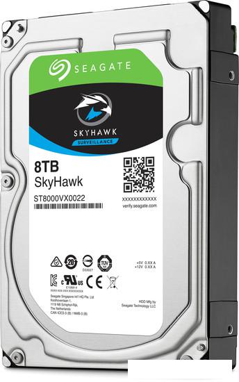 Жесткий диск Seagate Skyhawk 8TB ST8000VX004 - фото