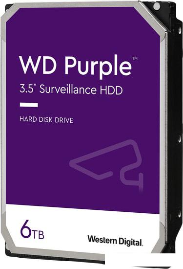 Жесткий диск WD Purple Surveillance 6TB WD62PURX - фото