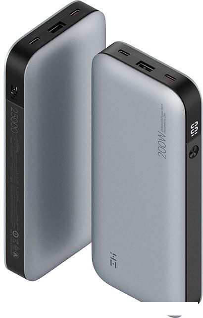 Портативное зарядное устройство ZMI QB826 25000mAh (серый) - фото