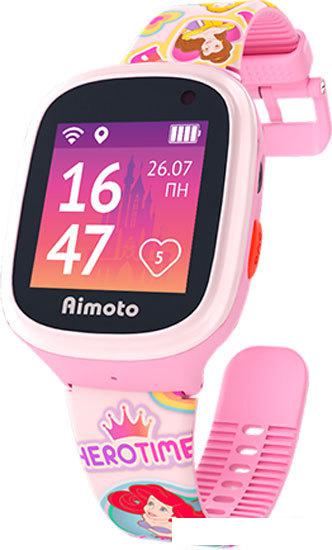 Умные часы Aimoto Disney Принцесса (розовый) - фото