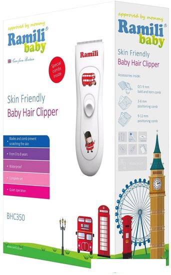 Машинка для стрижки волос Ramili Baby Hair Clipper BHC350 - фото