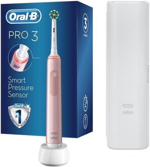 Электрическая зубная щетка Oral-B Pro 3 3500 Cross Action D505.513.3X - фото