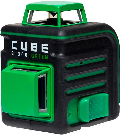 Лазерный нивелир ADA Instruments CUBE 2-360 Green ULTIMATE EDITION [A00471] - фото