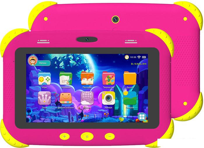 Планшет Digma CITI Kids CS7216MG 32GB 3G (розовый) - фото