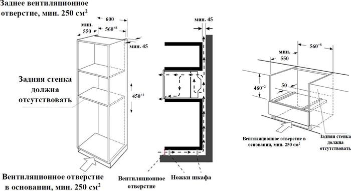 Электрический духовой шкаф Weissgauff OE 449 PDB Black Edition - фото