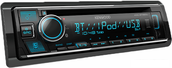 CD/MP3-магнитола Kenwood KDC-BT660U - фото