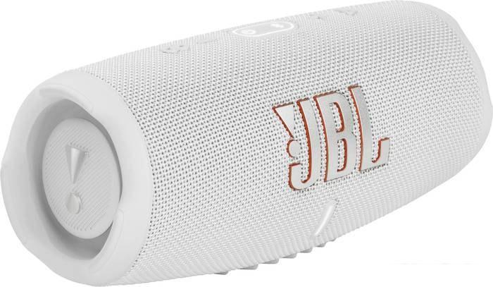 Беспроводная колонка JBL Charge 5 (белый) - фото