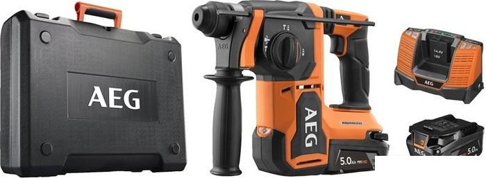 Перфоратор AEG Powertools BBH 18BL2-0 4935480697 (без АКБ) - фото