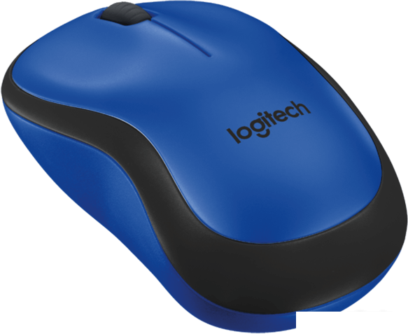 Мышь Logitech M220 Silent (синий) [910-004879] - фото