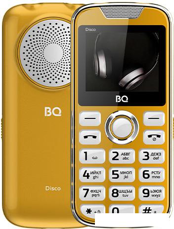 Кнопочный телефон BQ-Mobile BQ-2005 Disco (золотистый) - фото