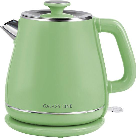 Электрический чайник Galaxy Line GL 0331 (зеленый) - фото