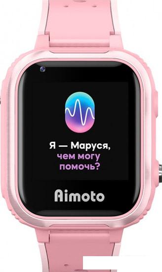 Умные часы Aimoto IQ 4G (розовый) - фото