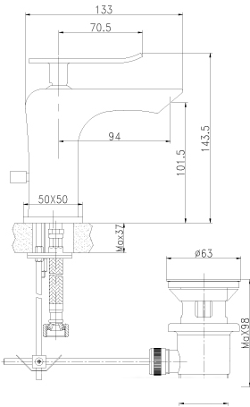 Смеситель Lemark Contest LM5806CW - фото