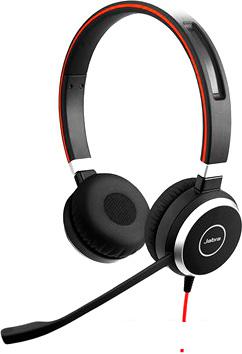 Наушники с микрофоном Jabra EVOLVE 40 MS Stereo - фото