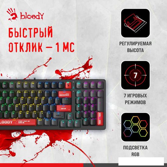 Клавиатура A4Tech Bloody S98 Red (Bloody BLMS Red Plus) - фото