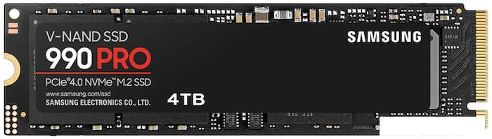 SSD Samsung 990 Pro 4TB MZ-V9P4T0BW - фото