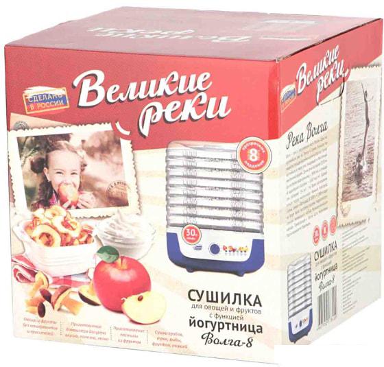 Сушилка для овощей и фруктов Великие Реки Волга-8 - фото