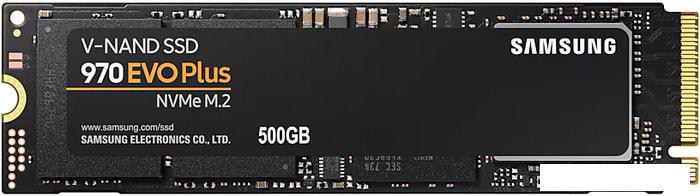 SSD Samsung 970 Evo Plus 500GB MZ-V7S500BW - фото