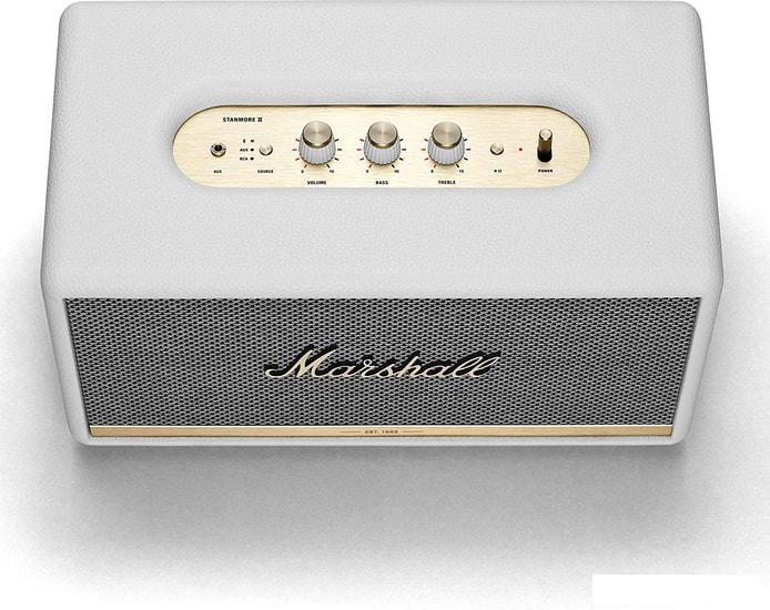 Беспроводная колонка Marshall Stanmore II Bluetooth (белый) - фото