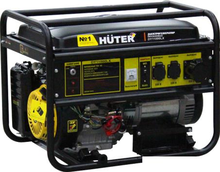Бензиновый генератор Huter DY11000LX - фото
